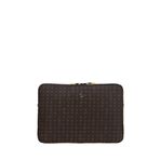 Bilik Deri Monogram Kahve Unisex Laptop & Evrak Çantası LAPTOP-MN 15,6" (Kahve)