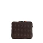 Bilik Deri Monogram Kahve Unisex Laptop & Evrak Çantası TABLET-MN 12" (Kahve)