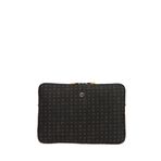 Bilik Deri Monogram Siyah Unisex Laptop & Evrak Çantası LAPTOP-MN 15,6" (Siyah)
