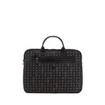 Bilik Deri RH09 BUSİNESS-MG Monogram Siyah Unisex Laptop ve Evrak Çantası