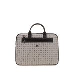 Bilik Deri RH09 BUSİNESS-MN Monogram Gri Siyah Unisex Laptop ve Evrak Çantası