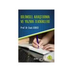 BILIMSEL ARAŞTIRMA VE YAZMA TEKNIKLERI - SUAT CEBECI