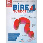 Bilimyolu Yayınları Yayıncılık 8. Sınıf Bire 4 Türkçe Soru Bankası