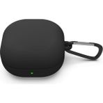 Bilişim Akademi Samsung Galaxy Buds 2 Uyumlu Kılıf Kulaklık Kılıfı Silikon Kılıf Koruyucu Kılıf - Siyah