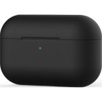Bilişim Aksesuar Apple AirPods Pro Ince Slim Silikon Kılıf 360 Koruma - Siyah