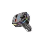 Bilişim Burada C8 Fm Verici Transmitter 2 USB + Type-C Giriş - Siyah
