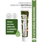 Bilka Homeopati Diş Macunu Mastika Sakızlı 1 Parça SLS İçermez Yeşil Renkli Güçlendirici