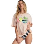 Billabong ABJKT00456 Pembe Pipe New Boy Tee Kadın T-Shirt