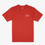 Billabong ABYZT02257 Exit Arch Kırmızı Erkek T-Shirt