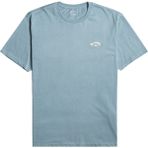 Billabong Arch Crew Erkek Mavi Tişört - Beyaz - XS