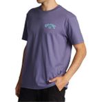 Billabong Arch Fill Ss Erkek Mor Tişört - XS