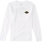 Billabong Crayon Wave Ls Erkek Beyaz Tişört
