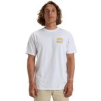Billabong Crayon Wave SS erkek tişörtü, Beyaz, M