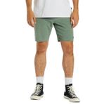 Billabong Crossfire Mid klasik erkek şortu, Yeşil., 31W DE