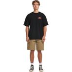 Billabong Double Spread Og Ss Erkek Siyah Tişört - M