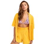Billabong EBJKT00102 White Sands Kadın Gömlek Sarı XS