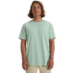 Billabong Erkek Arch Crew SS bluz (1'li paket), Seafoam, M