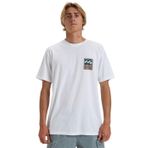 Billabong Erkek Stamp SS Tişört, Beyaz, L
