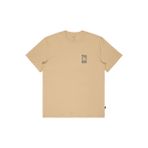 Billabong GOOD TIMES SS Krem Bisiklet Modern Fit Logo Baskılı Erkek T-Shirt