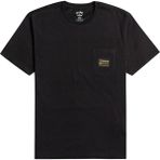 Billabong Lounge Pocket Erkek T-Shirt - M - Siyah