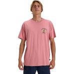Billabong Lunch Break Erkek Pembe Tişört - XL - Renkli