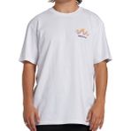 Billabong Segment Tees Erkek Beyaz Tişört - XS
