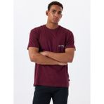 Billabong Stacked Arch Pkt EBYZT00175 Mor Bisiklet Yaka Regular Fit Düz Erkek T-Shirt