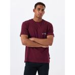 Billabong STACKED ARCH PKT EBYZT00175 Mürdüm Erkek Regular Fit T-Shirt