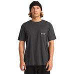 Billabong Stacked Arch Pkt Kısa Kollu Siyah Erkek T-shirt