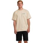Billabong Twin Peaks Regular Ss Erkek Bej Tişört - M