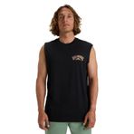 Billabong VENICE MU EBYZT00305 Siyah Bisiklet Yaka Regular Fit Düz Erkek T-Shirt