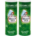Billur 500 gr x 2'li Sodyumu %50 Azaltılmış Iyotsuz Tuz