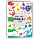 Bilmecelerle Renkler Kitabı - Özlem Durhat 1+ Yaş Eğitici Büyük Boy 10 Sayfa Ciltsiz