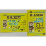 Bilsem 1. Sınıf Hazırlık Kitabı Zeki Çocuk Eğitici Kitaplar+5 Li Deneme Seti