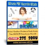 Bilsem PDF Hazırlık Kitabı 1-2-3-4. Sınıflar İçin Enine Boyuna Eğitim