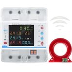 BilTeknik 3 Fazlı 100A Tuya Wifi Akıllı Devre Kesici Kaçak Akım Koruma Rölesi Yüksek ve Alçak Akım Koruma