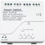 bilteknik Tuya Zigbee 4ch RF433 Akıllı Anahtar Modülü 4kanal Zigbee Röle ZG-005-RF