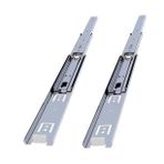 Bilyalı Dolap Çekmece Rayı Metal En 4.3 Cm Uzunluk 45 Cm
