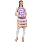 Bimba Kurti Rayon Baskılı Çok Renkli Etnik Kurta Kadın Tunik