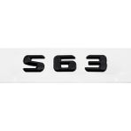 Bimbo Mercedes S63 Yazı Siyah W222