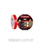 Bimeks Çift Taraflı 10 mt x 25 mm Extra Güçlü Köpük Montaj Bant