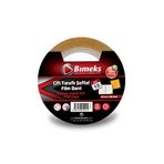 Bimeks Çift Taraflı 25 mt 38 mm Standart Şeffaf Bant