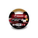 Bimeks Çift Taraflı 25m x 50mm Standart Şeffaf Bant