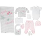 Bimini Hello Spring 10'lu Bebek Hastane Çıkış Seti 63146 - Yenidoğan - Pembe