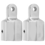 Bimini Üst Donanım, Tekne Bimini Üst Kapa Göz Ucu Bağlantı Bimini Üst Kaplamalar Kolay Kurulum 316 Tekne Için Paslanmaz Çelik (7/8# (iç çap: 22mm) 2 birim satıldı) (1# (iç çap: 25mm) 2 birim satıldı)