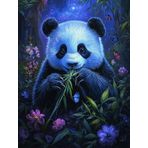 Bimkole DIY 5D Diamond Painting Aksesuarı Panda, Boyama Kiti Tam Yuvarlak Matkap Sayılarla Boyama Boyama Boyama Nakış Kanaviçe Elmas Dekorasyon 30x40 cm gn1698