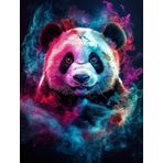 Bimkole DIY 5D Diamond Painting Aksesuarı Panda, Boyama Kiti Tam Yuvarlak Matkap Sayılarla Boyama Boyama Boyama Nakış Kanaviçe Elmas Dekorasyon 30x40 cm gn1739