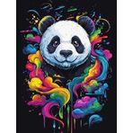 Bimkole DIY 5D Diamond Painting Aksesuarı Panda, Boyama Kiti Tam Yuvarlak Matkap Sayılarla Boyama Boyama Boyama Nakış Kanaviçe Elmas Dekorasyon 40X50 cm gn1748