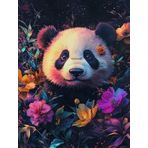 Bimkole DIY 5D Diamond Painting Aksesuarı Panda, Boyama Kiti Tam Yuvarlak Matkap Sayılarla Boyama Boyama Boyama Nakış Kanaviçe Elmas Dekorasyon 40X50 cm gn2028