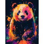 Bimkole DIY 5D Diamond Painting Aksesuarı Panda, Boyama Kiti Tam Yuvarlak Matkap Sayılarla Boyama Boyama Boyama Nakış Kanaviçe Elmas Dekorasyon 40X50 cm gn2180
